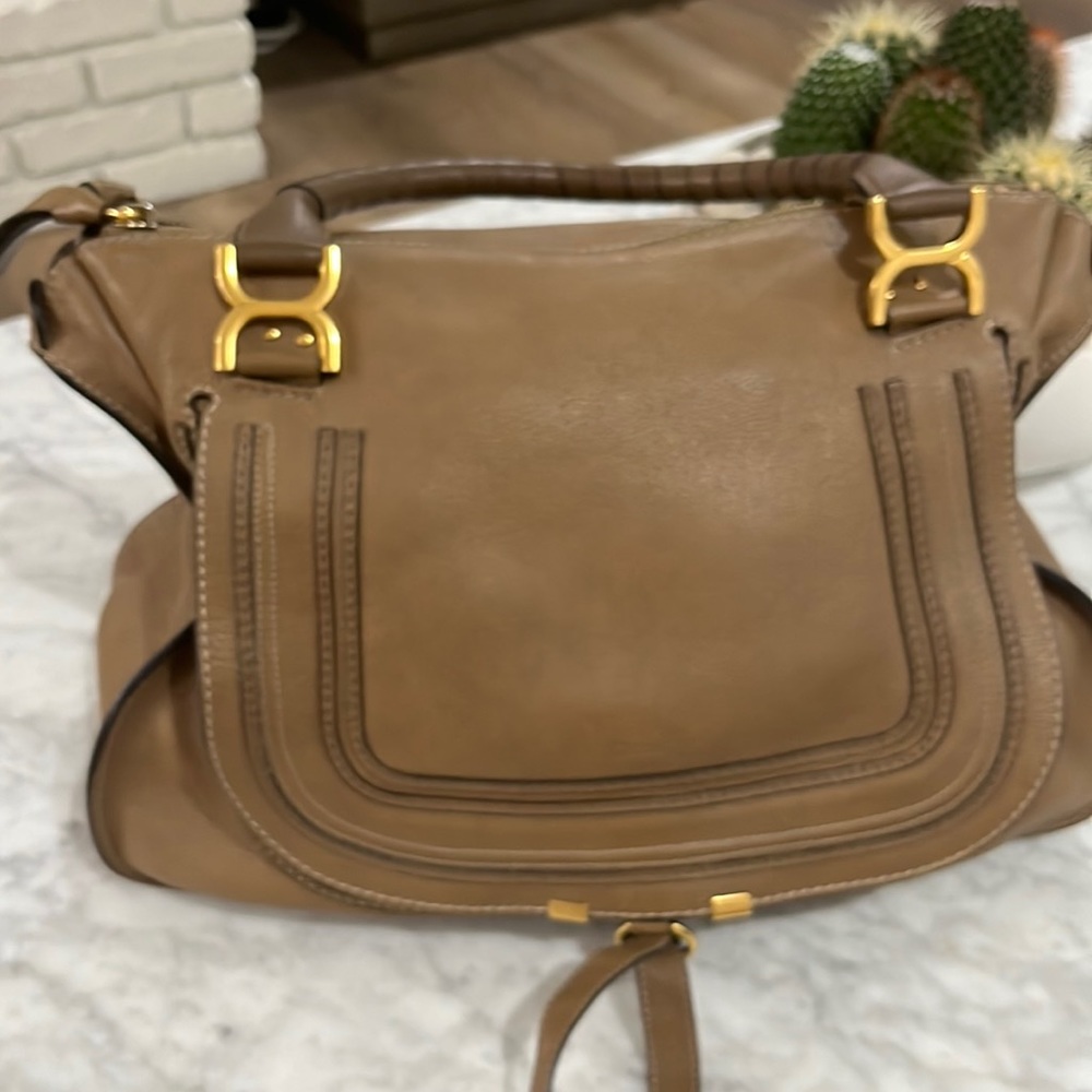 Chloe large Marcie bag Nut